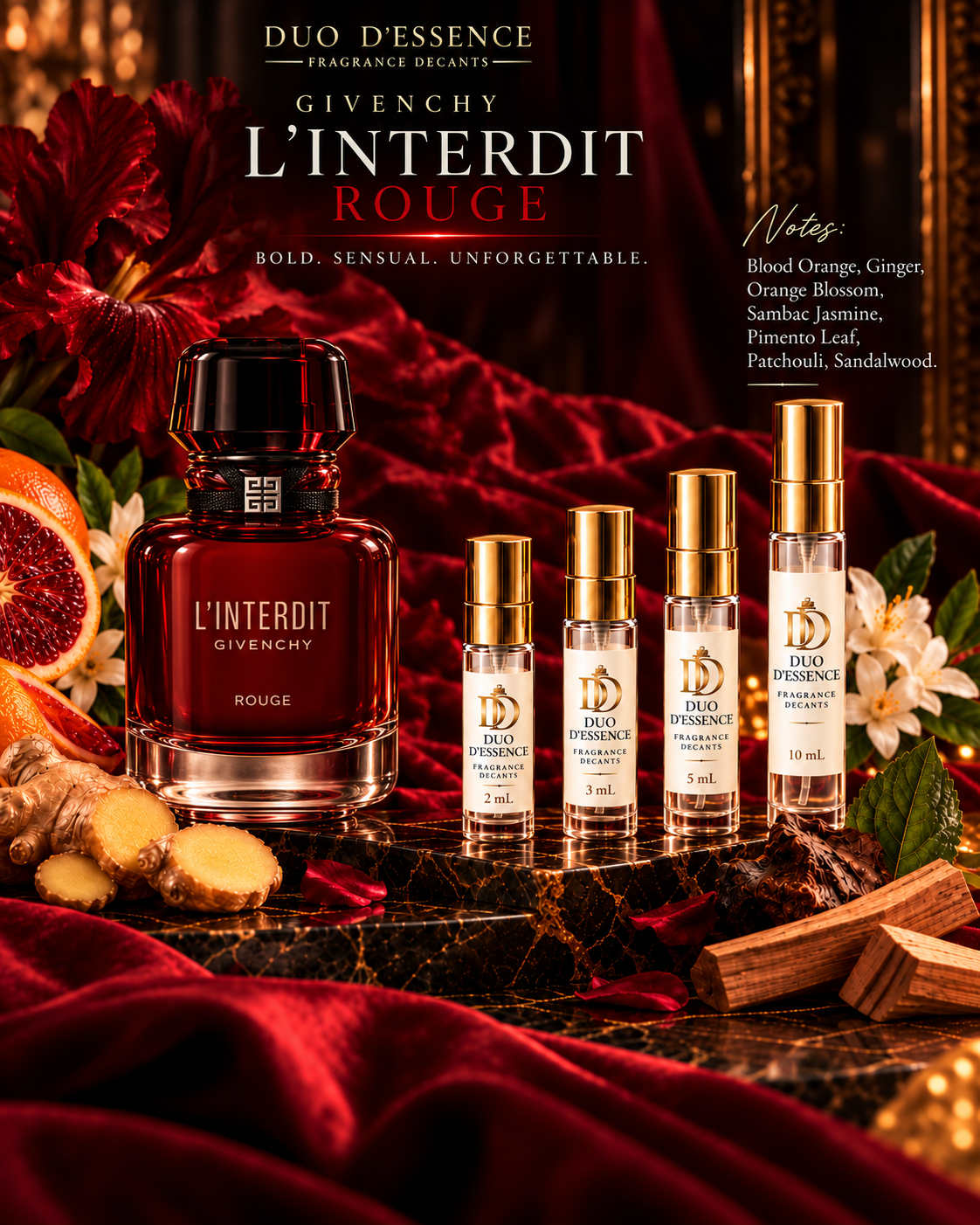 Givenchy L’Interdit Eau de Parfum Rouge – Fragrance Decant