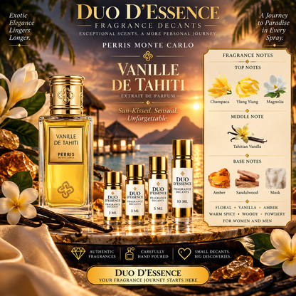 Perris Monte Carlo Vanille de Tahiti – Fragrance Decant