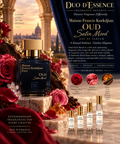 Maison Francis Kurkdjian Oud Satin Mood – Fragrance Decant