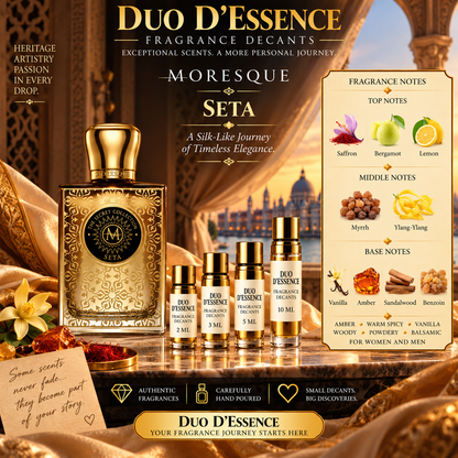 Moresque Seta – Fragrance Decant
