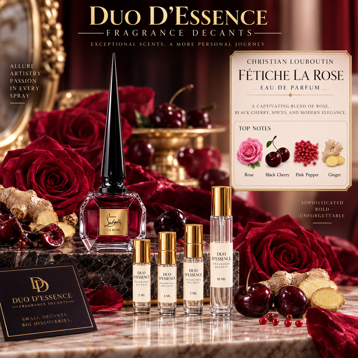Christian Louboutin Rose Fétiche – Fragrance Decant