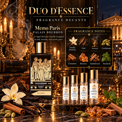 Memo Paris Palais Bourbon – Fragrance Decant