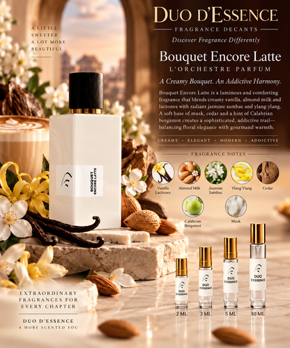 L’Orchestre Parfum Bouquet Encore Latte – Fragrance Decant
