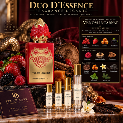 Stéphane Humbert Lucas 777 Venom Incarnat – Fragrance Decant