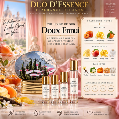 The House of Oud Doux Ennui – Fragrance Decant