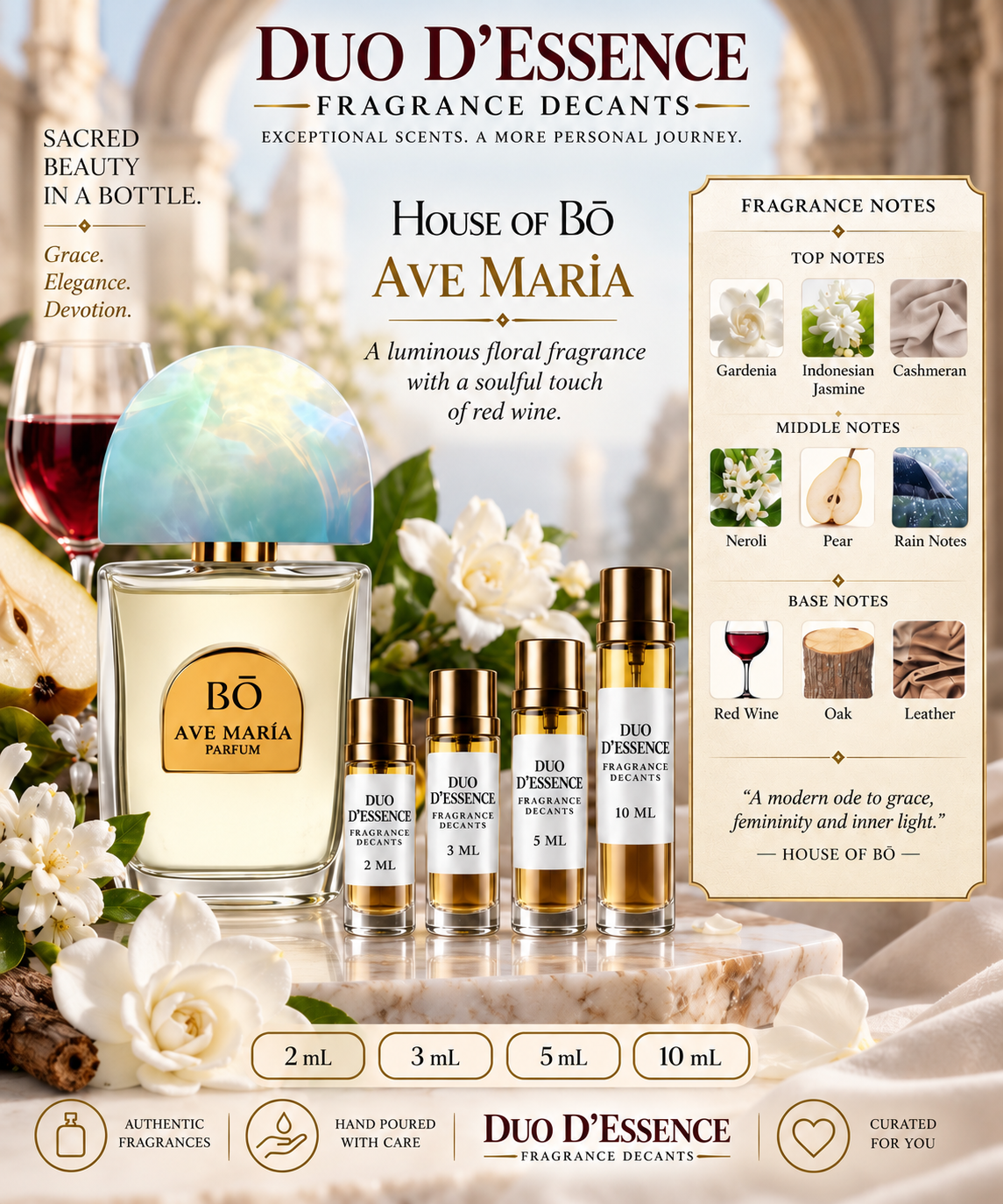 House of Bō Ave María – Fragrance Decant