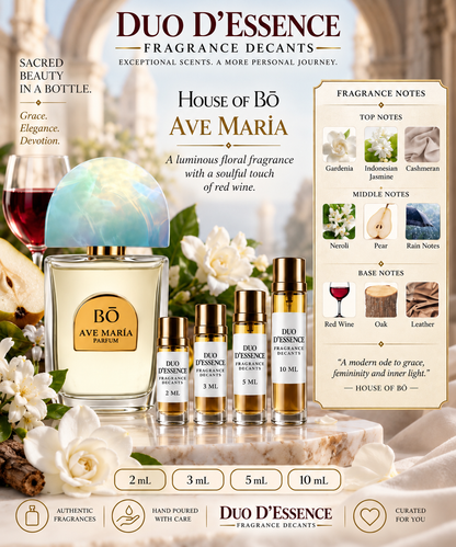 House of Bō Ave María – Fragrance Decant