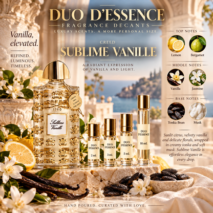 Creed Sublime Vanille – Fragrance Decant