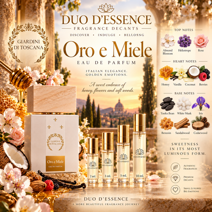 Giardini di Toscana Oro e Miele – Fragrance Decant