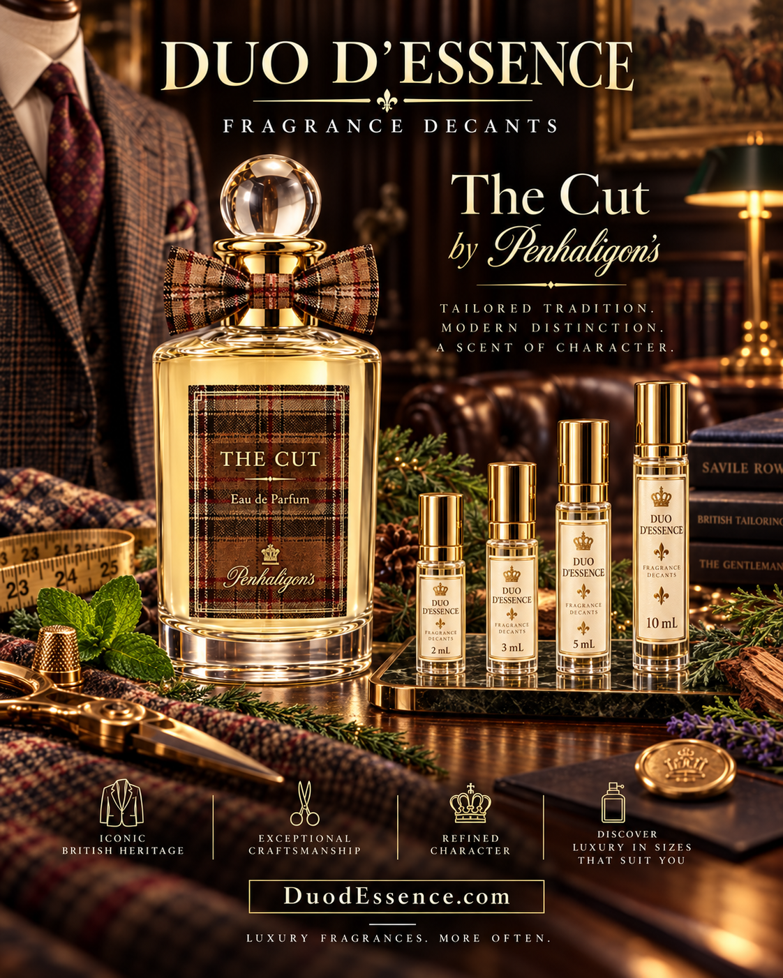 Penhaligon's The Cut – Fragrance Decant