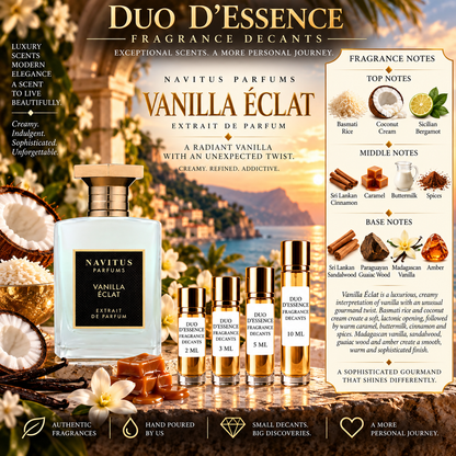 Navitus Parfums Vanilla Éclat – Fragrance Decant