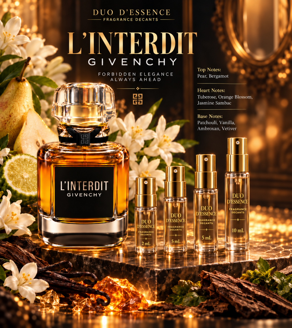 Givenchy L’Interdit Eau de Parfum – Fragrance Decant